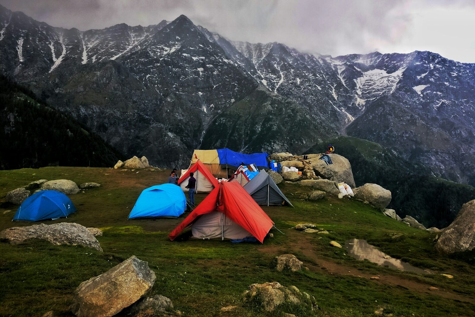 Himachal Pradesh-snow-capped peaks panorama